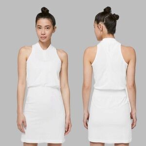 Lululemon In Your Court White Sleeveless Dress Size 10
